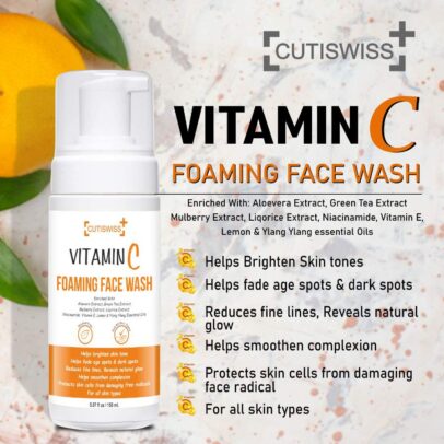 Swissy Vitamin C Foaming Facewash