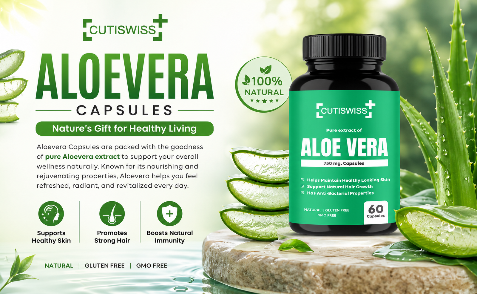 Cutiswiss Aloevera Capsules